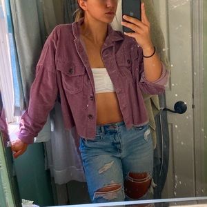 Purple Corduroy Jacket